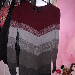 A beautiful sweater dress